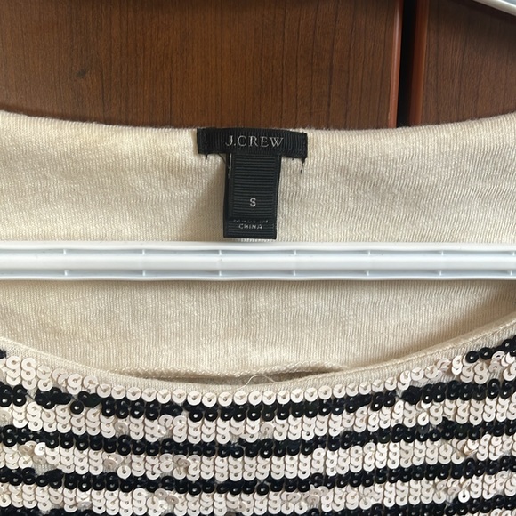 J. Crew black and white sequins - Picture 2 of 10